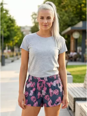 Damen-Shorts ALTISPORT BARBA LPAT512 LILA