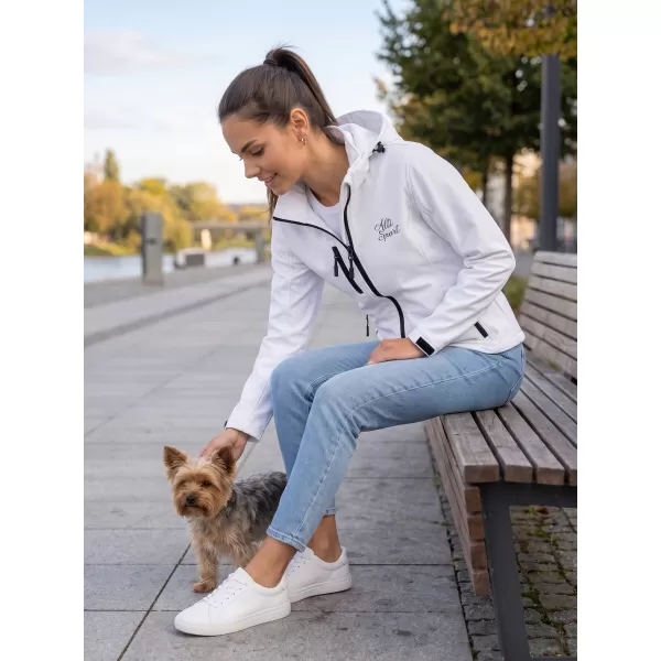  Softshelljacke für Damen ALTISPORT ALW056521 WEIß 