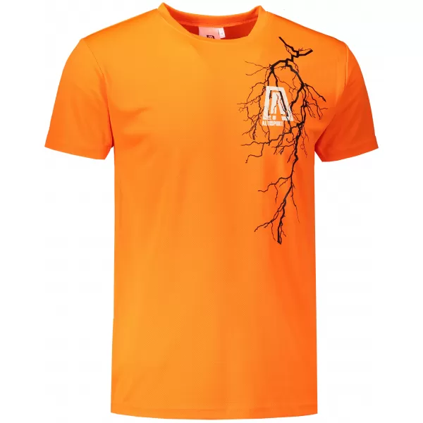  Pánské funkční triko ALTISPORT CARRYOVER ALM027124 NEON ORANGE 