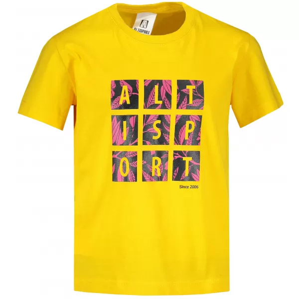  Kinder-T-Shirt ALTISPORT ALK063138 GELB 