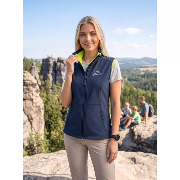  Softshellweste für Damen ALTISPORT ALW056516 NAVY BLAU 