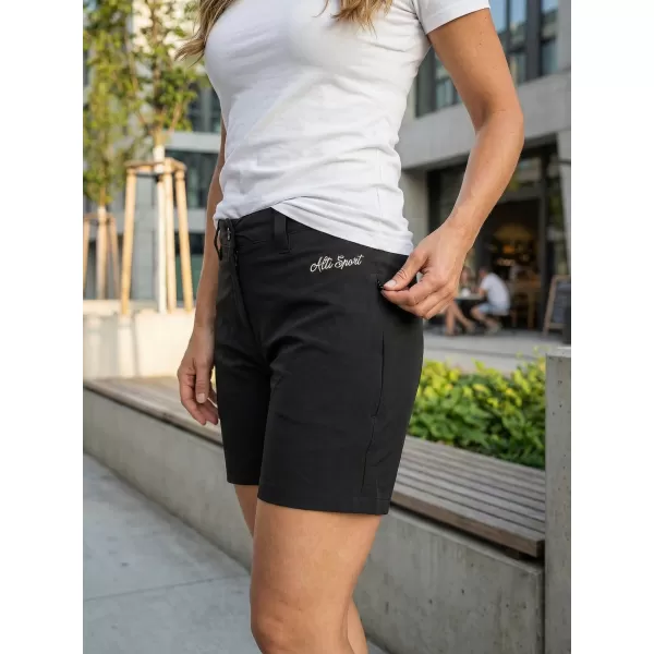  Damen-Shorts ALTISPORT NEISA LPAT509 SCHWARZ 