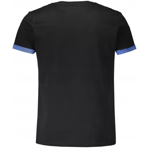  Herren-T-Shirt KIXMI LARKIN SCHWARZ 