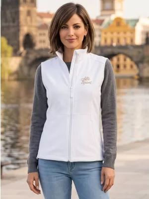 Softshellweste für Damen ALTISPORT ALW056516 WEIß