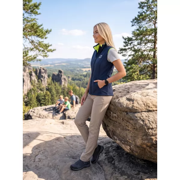  Softshellweste für Damen ALTISPORT ALW056516 NAVY BLAU 