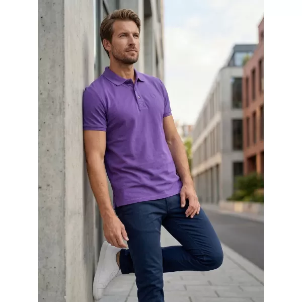  Herren-T-Shirt KIXMI LOUIS LILA 