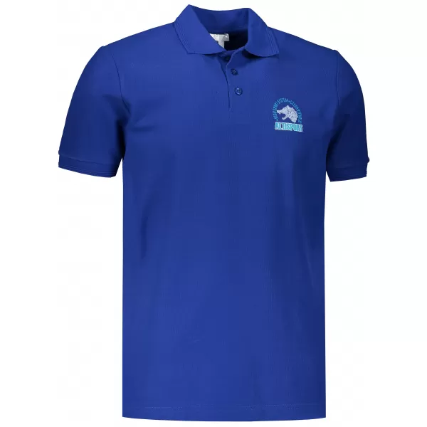  Herren-T-Shirt mit Kragen ALTISPORT ALM071203 KÖNIGSBLAU 