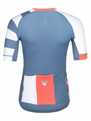 Damen-Radtrikot KILPI WILD-W PL0044KI BLAU