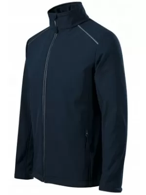 Herren-Softshelljacke MALFINI VALLEY 536 MARINEBLAU