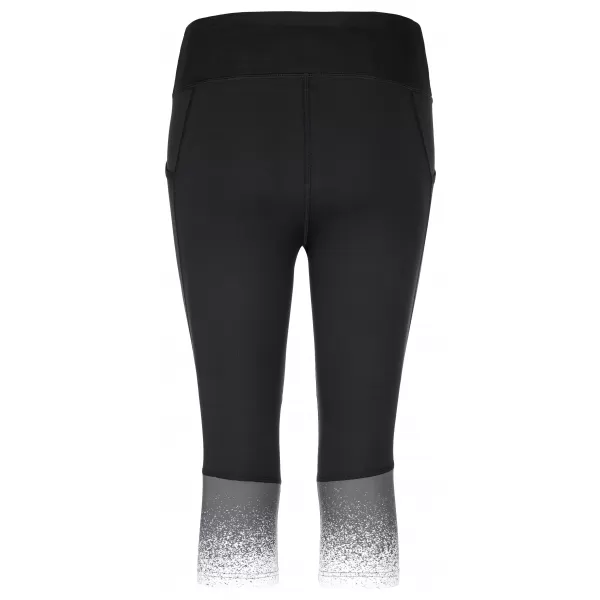  3/4-Leggings für Damen KILPI SOLAS-W PL0122KI SCHWARZ 