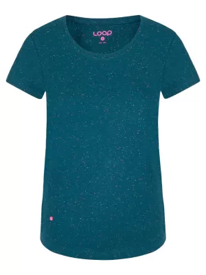 Damen-T-Shirt LOAP BULLA BLAU