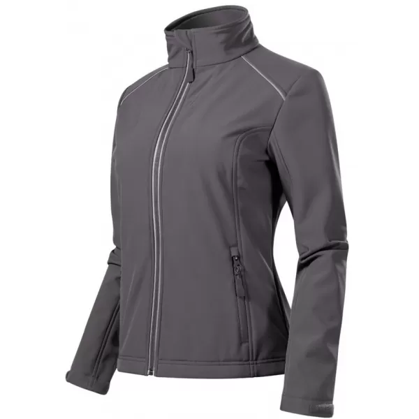  Softshelljacke für Damen MALFINI VALLEY 537 STAHLGRAU 