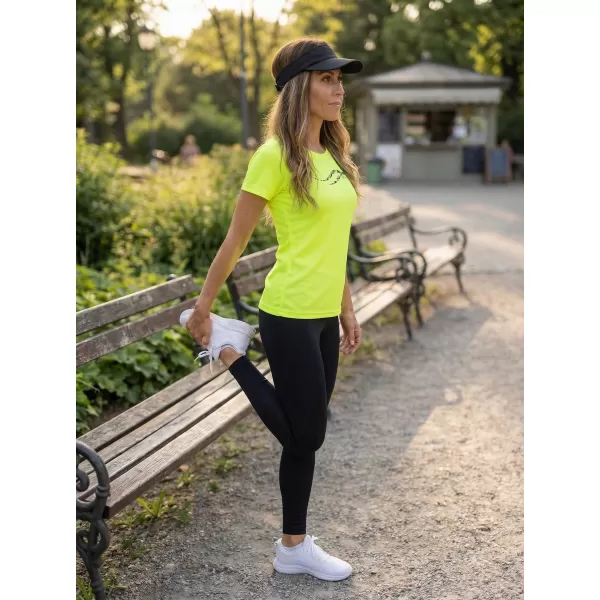  Dámské funkční triko ALTISPORT CARRYOVER ALW001140 NEON YELLOW 