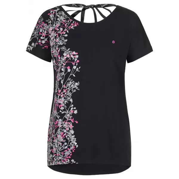  Damen-T-Shirt LOAP ABONA SCHWARZ 