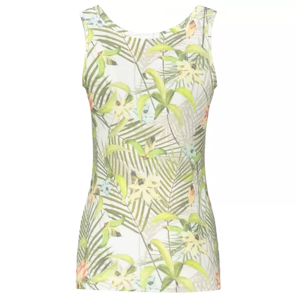  Damen-Tanktop TORSTAI MAUI WEIß/GRÜN 