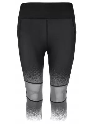 3/4-Leggings für Damen KILPI SOLAS-W PL0122KI SCHWARZ