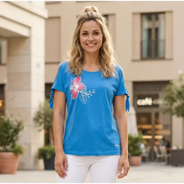  Damen-T-Shirt ALTISPORT ALW107AL2 BLAU 