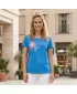 Damen-T-Shirt ALTISPORT ALW107AL2 BLAU
