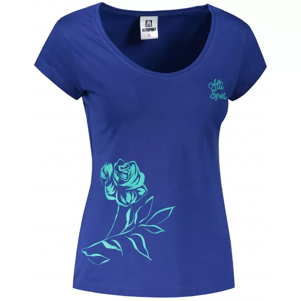  Damen-T-Shirt ALTISPORT ALW108162 KÖNIGSBLAU 
