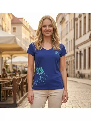 Damen-T-Shirt ALTISPORT ALW108162 KÖNIGSBLAU