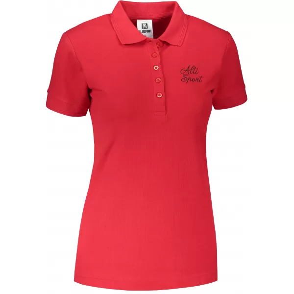  Damen-T-Shirt mit Kragen ALTISPORT ALW056210 ROT 