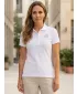 Damen-T-Shirt mit Kragen ALTISPORT ALW056210 WEIßES GOLD