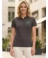 Damen-T-Shirt mit Kragen ALTISPORT ALW056210 EBENHOLZGRAU/BLAU