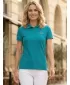 Damen-T-Shirt mit Kragen ALTISPORT ALW056210 DUNKLES TÜRKIS
