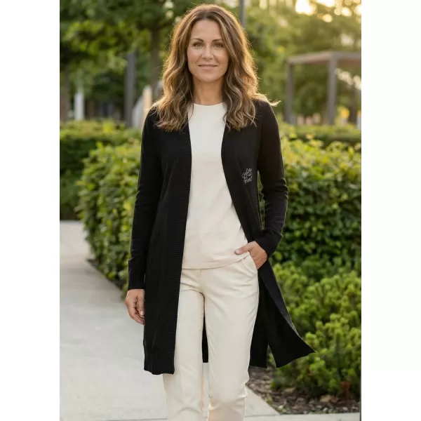 Strickjacke für Damen ALTISPORT KALISA LPLU104 SCHWARZ 