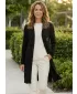 Strickjacke für Damen ALTISPORT KALISA LPLU104 SCHWARZ