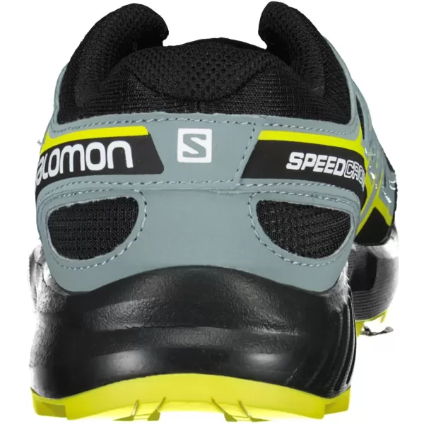  Laufschuhe SALOMON SPEEDCROSS J L41447100 SCHWARZ/SCHWARZ/GRÜN 