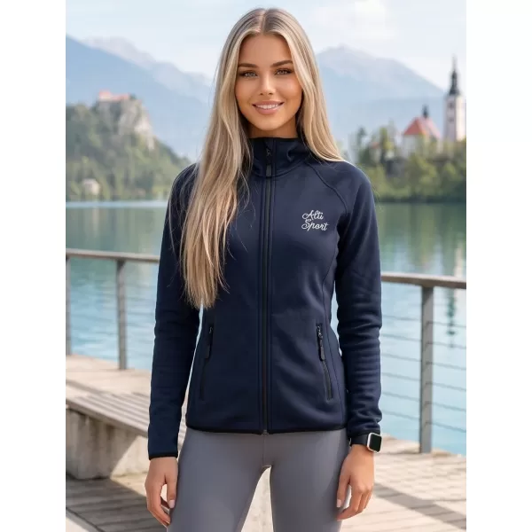  Premium-Sweatshirt für Damen ALTISPORT ALW056418 NAVY BLAU 