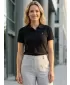 Premium-T-Shirt für Damen mit Kragen ALTISPORT ALW002210 SCHWARZ ROSA