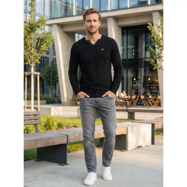  Herrenpullover ALTISPORT SWEK MPLU108 SCHWARZ 