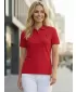 Premium-T-Shirt für Damen mit Kragen ALTISPORT ALW002210 ROT