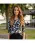 Damen-T-Shirt KIXMI MENDY GRÜN