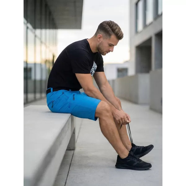  Pánské triko ALTISPORT CARRYOVER ALM115129 ČERNOBÍLÁ 