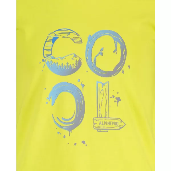  T -Shirt ALPINE PRO GWAINO KTSU346 GRÜN 