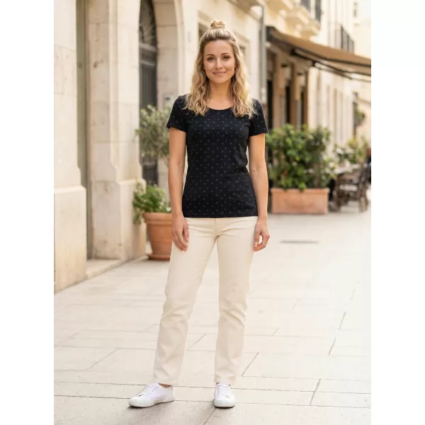  Damen-T-Shirt ALTISPORT POLEMA LTSU839 SCHWARZ 