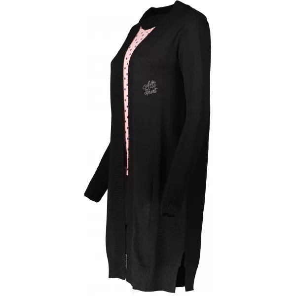  Strickjacke für Damen ALTISPORT KALISA LPLU104 SCHWARZ 
