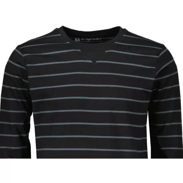  Herren-T-Shirt ALTISPORT KIAFAT MTSU706 SCHWARZ 