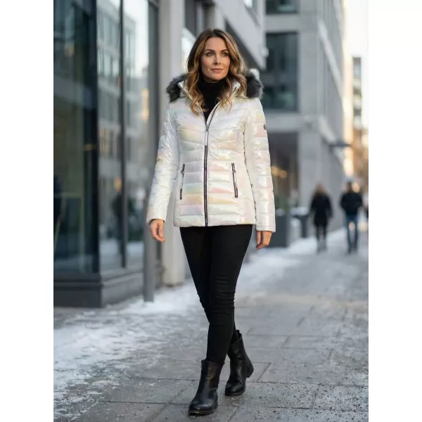  Winterjacke für Damen KIXMI MISSY WEIß 