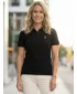 Premium-T-Shirt für Damen mit Kragen ALTISPORT ALW002210 SCHWARZ UND GOLD