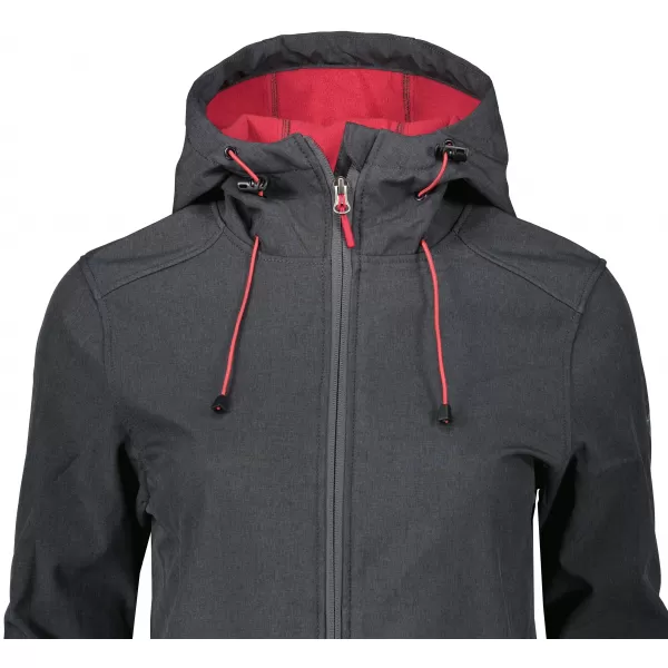  Softshell-Mantel für Damen ALTISPORT DERAURA LCTU166 DUNKELGRAU 