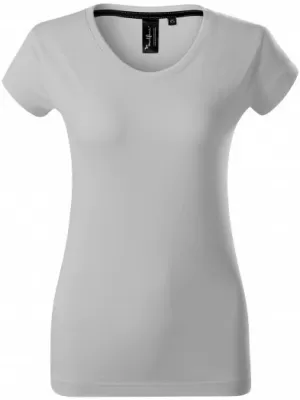 Damen-T-Shirt MALFINI PREMIUM EXCLUSIVE 154 SILBERGRAU
