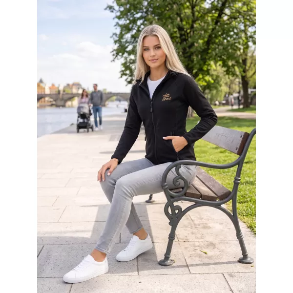  Premium-Sweatshirt für Damen ALTISPORT ALW056418 SCHWARZ 