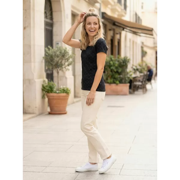  Damen-T-Shirt ALTISPORT POLEMA LTSU839 SCHWARZ 