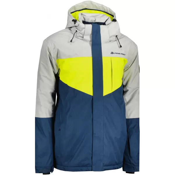  Herren -Skijacke ALPINE PRO SARDAR 5 MJCU503 GRÜN 