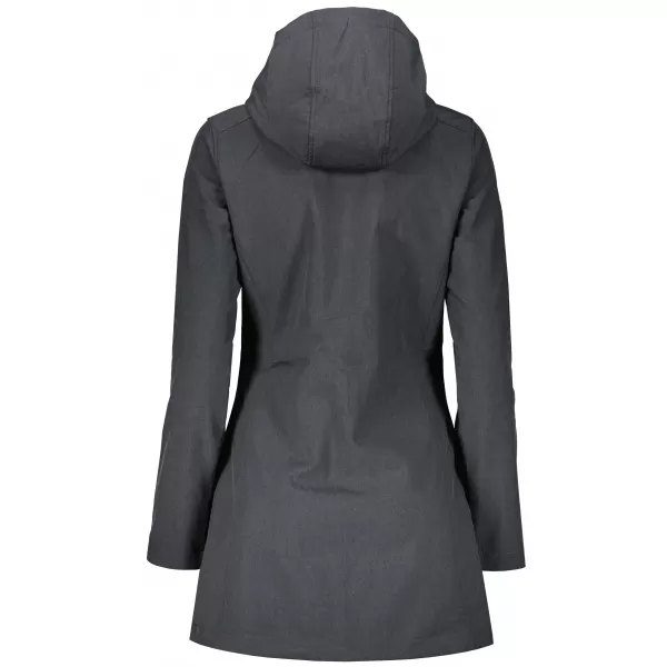  Softshell-Mantel für Damen ALTISPORT DERAURA LCTU166 DUNKELGRAU 