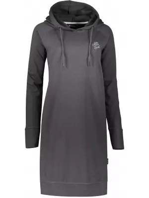 Erweitertes Damen-Sweatshirt ALTISPORT MIBELA LSKU366 DUNKELGRAU